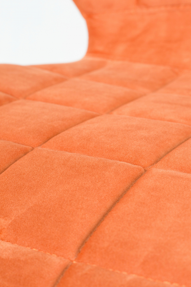 Stol 'Omg' - Sammet/Orange