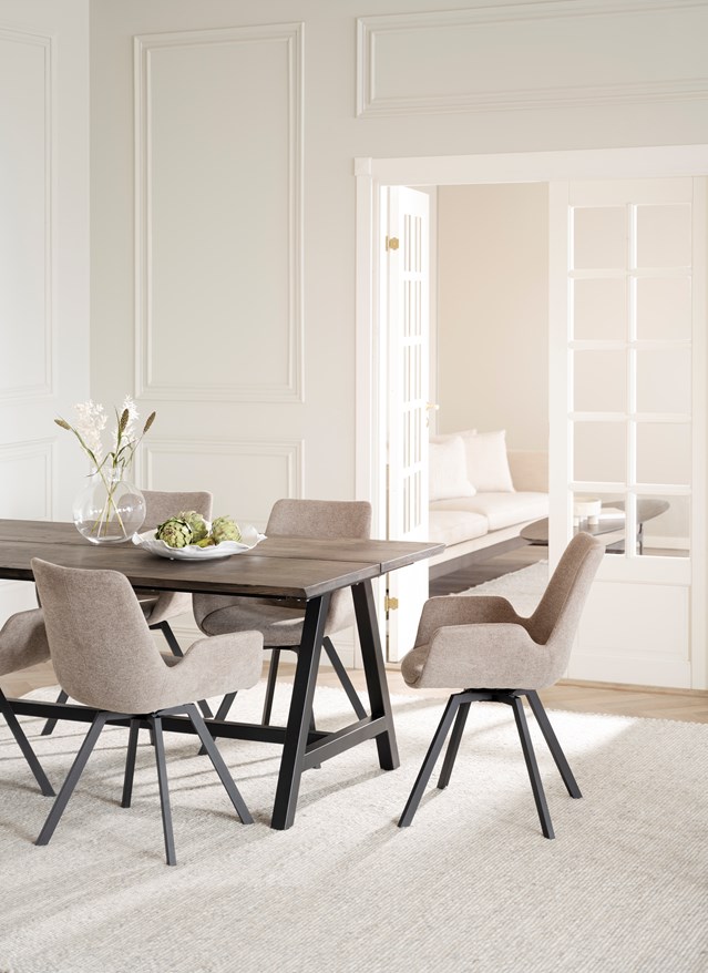 Karmstol 'Norwell' - Beige