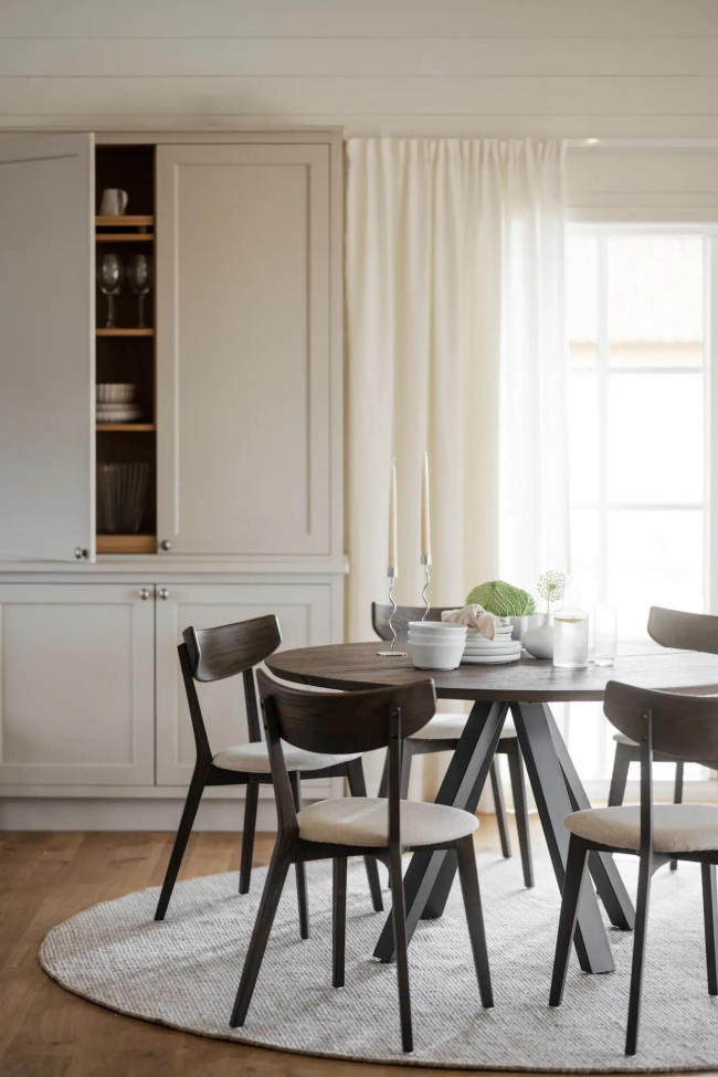 Stol 'Ami' - Brun/ Beige