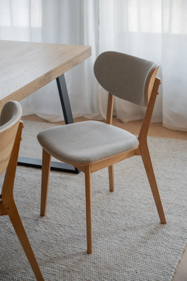 Stol 'Kato' - Grå/beige