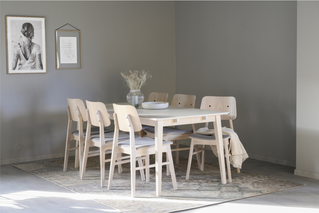 Matbord 'Filippa' 180x90cm - Natur