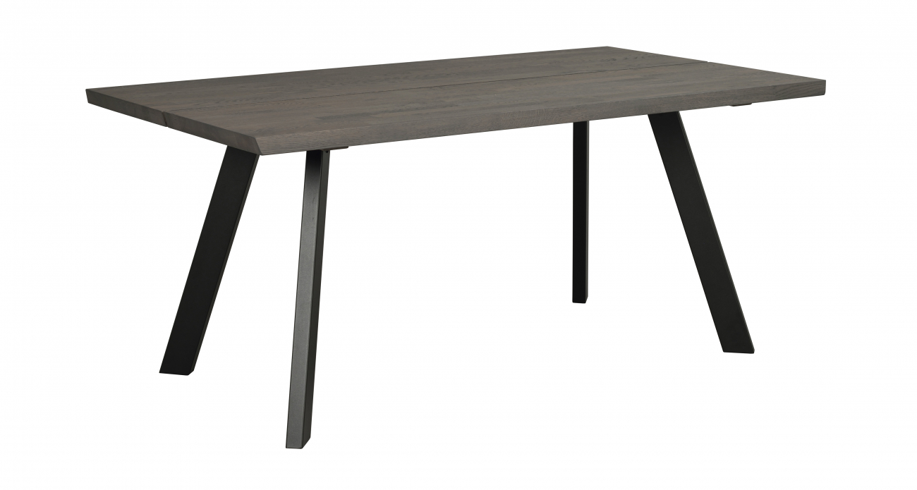 Matbord 'Fred' 170x95cm - Brun/Svart