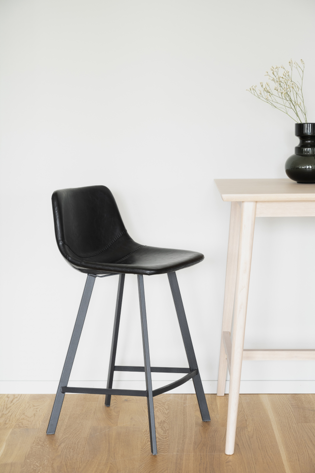 Barstol 'Auburn' - Svart