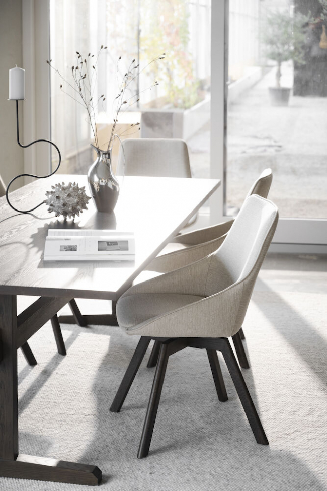 Stol 'Alison' - Brun/Beige