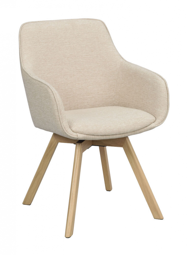 Karmstol 'Alison' - Beige