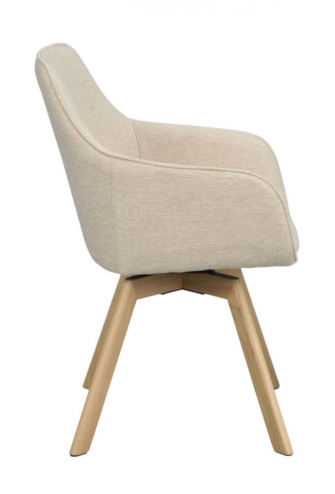 Karmstol 'Alison' - Beige