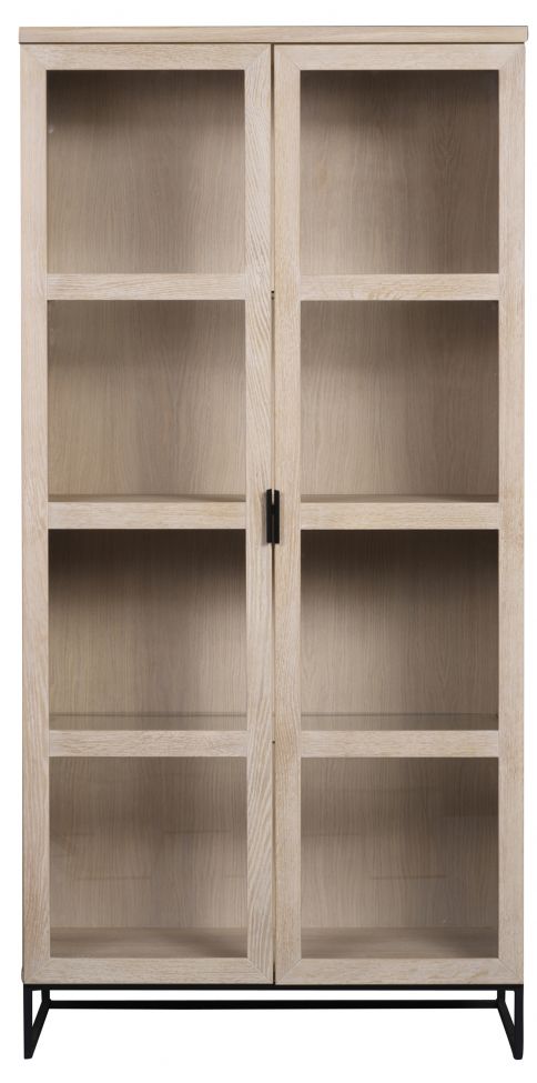 vitrinskåp 'everett' - natur