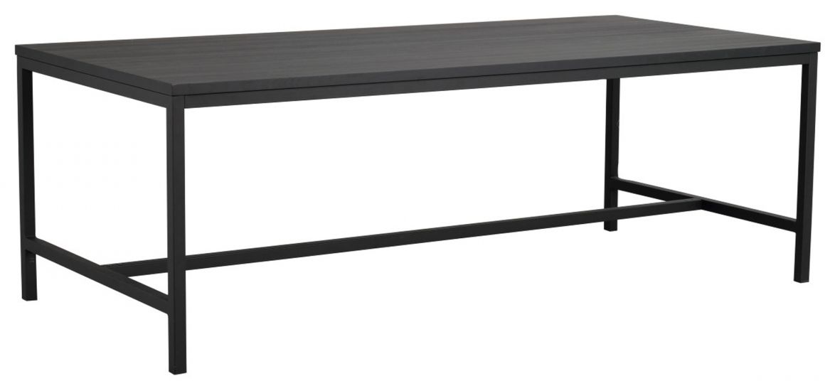 Matbord 'Everett' 220x100cm - Svart