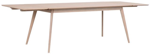 Tilläggsskiva 'Yumi' 45x90cm - Vitpigmenterad ek