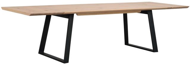 Tilläggsskiva 'Melville' 50x95cm - Vitpigmenterad Ek