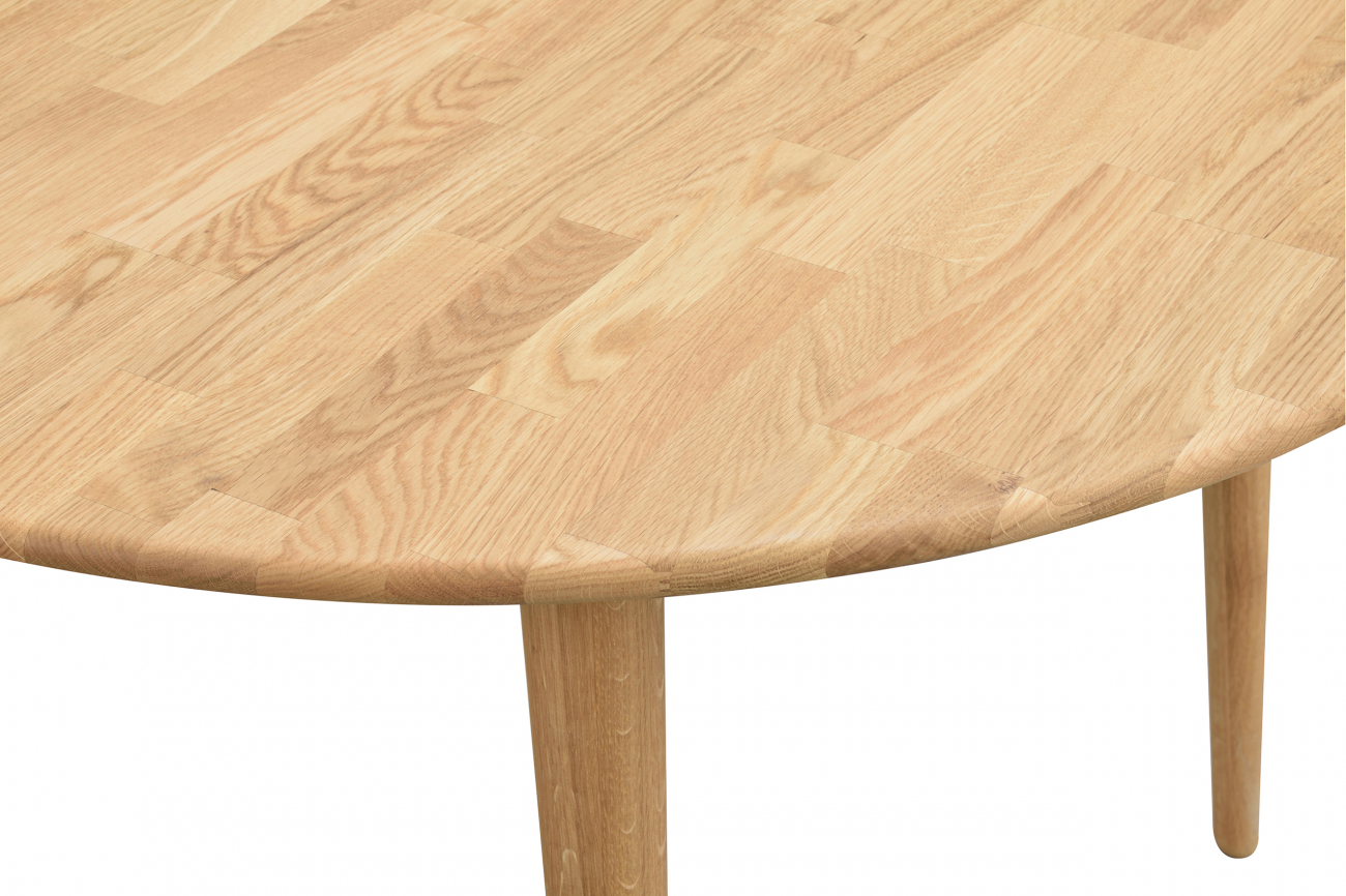 Matbord 'Tyler' Ovalt 170x105cm - Ek