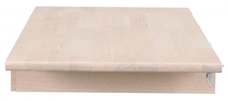 Iläggsskiva 'Tyler' 40x105cm - Vitpigmenterad Ek 