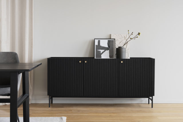 Sideboard 'Halifax' - Svart