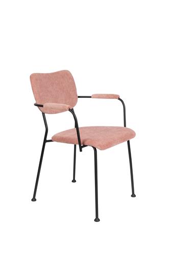 fåtölj 'benson' - rosa