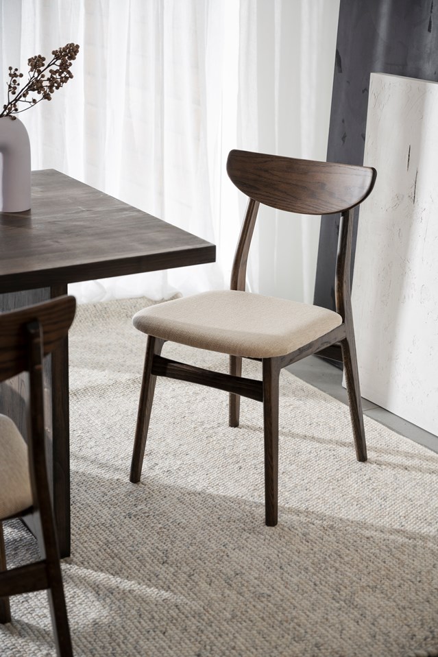 Stol 'Rodham' stol - Brun/Beige