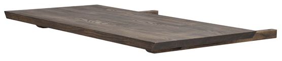 Tilläggsskiva 'Carradale' 50x100cm - Brun