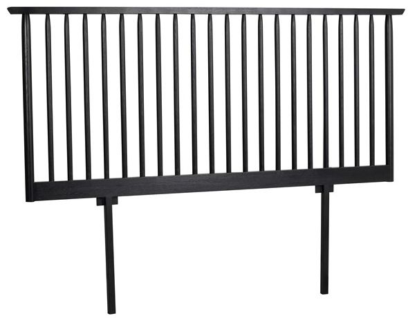 sänggavel 'riggins' - svart