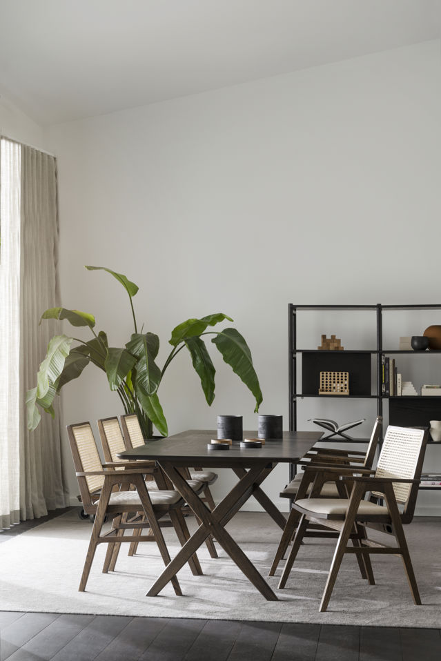 Karmstol 'Prestwick' - Brun/ Beige