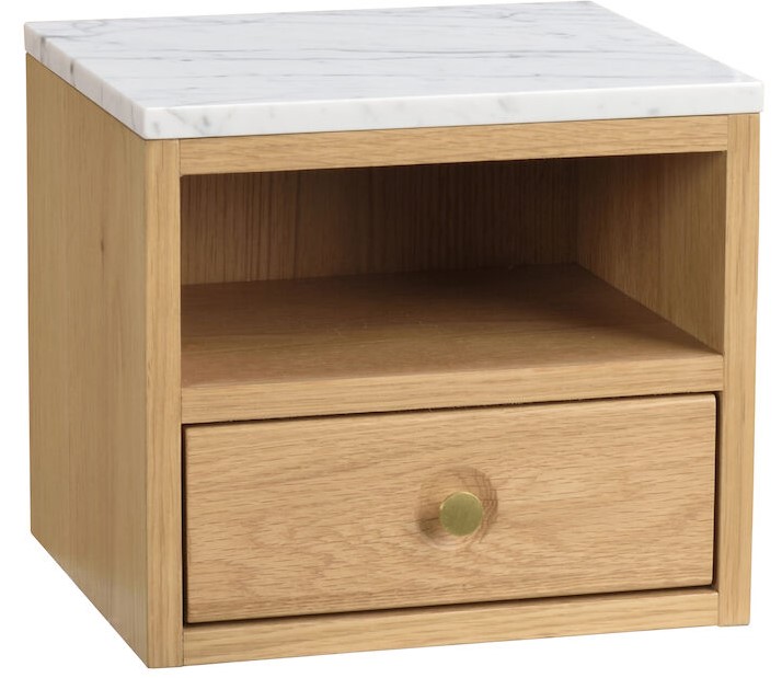 sängbord 'whitmore' - ek