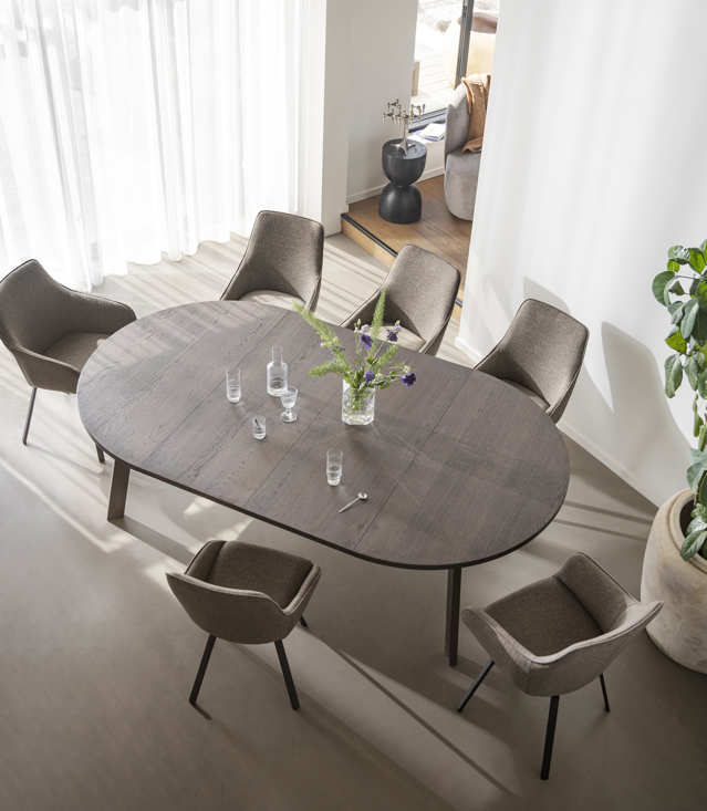 Iläggsskiva 'Glenside' 50x130cm - Brun