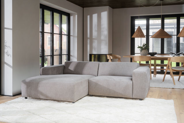 3-Sitssoffa 'Willard' Schäslong V - Beige
