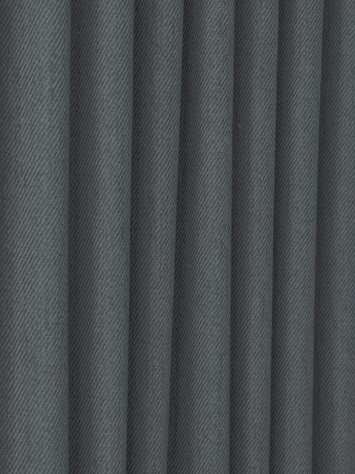 2-pack Gardin 'Greenwich' 140x280 - Mörkgrå