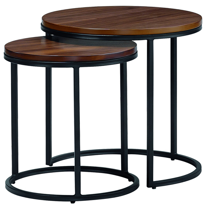 soffbord 'prime' s 2 delar - valnöt