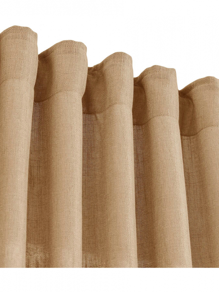 2-pack Gardin 'Cecil' 145x260 - Brun