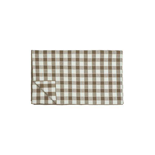 bordsduk 'mary' 140x250 - brun