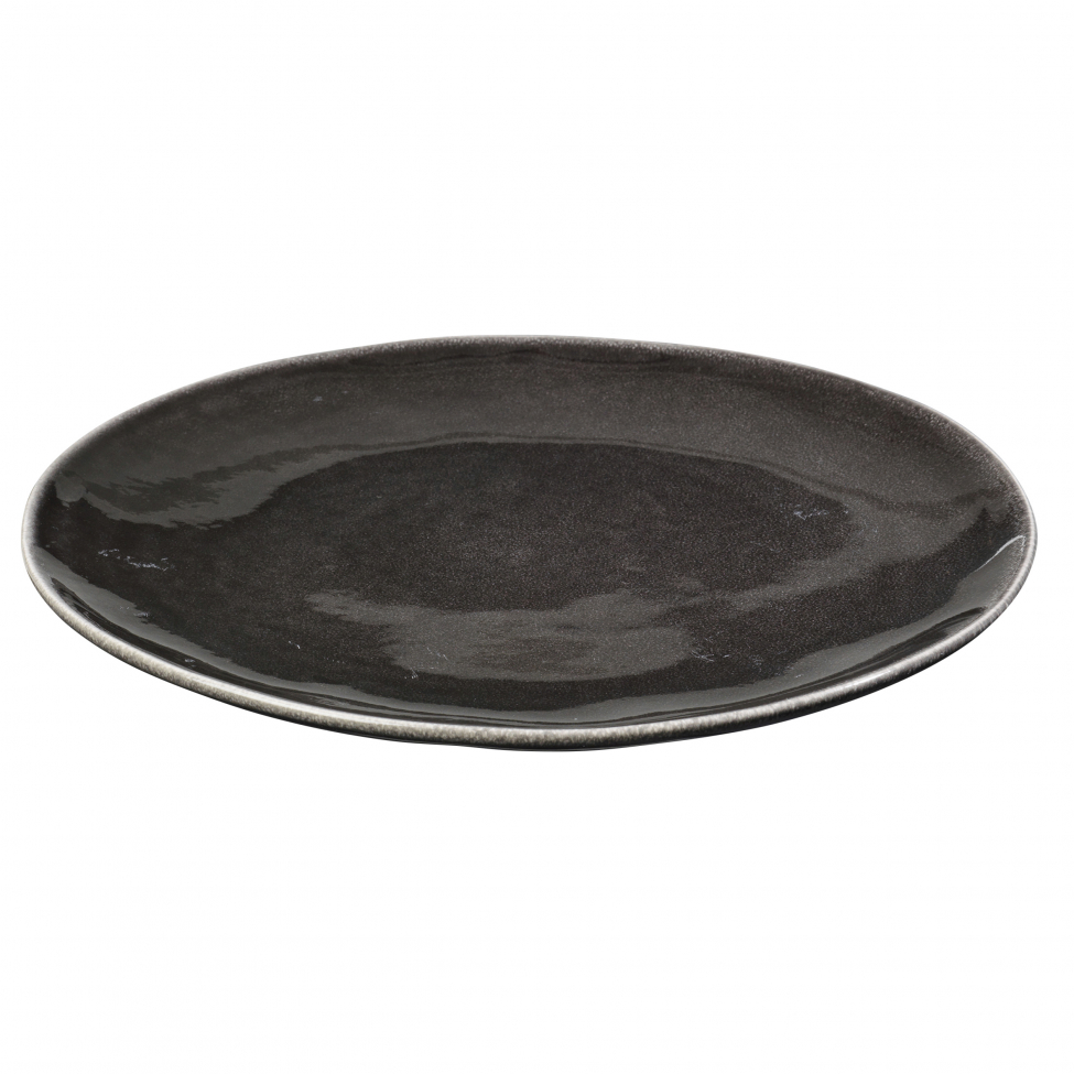 Tallrik 'Nordic Coal' - Brun