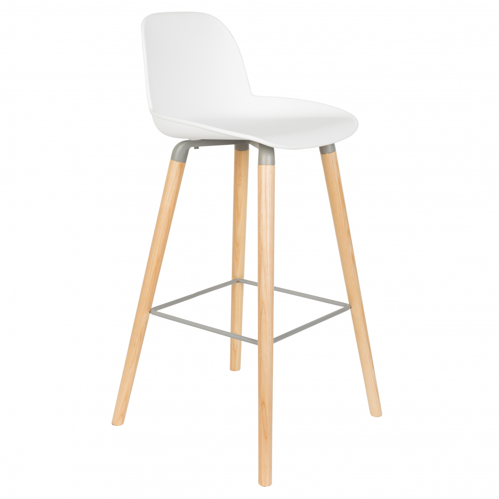 barstol 'albert' - vit