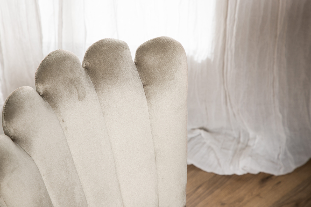 Stol 'Flatanger' - Beige