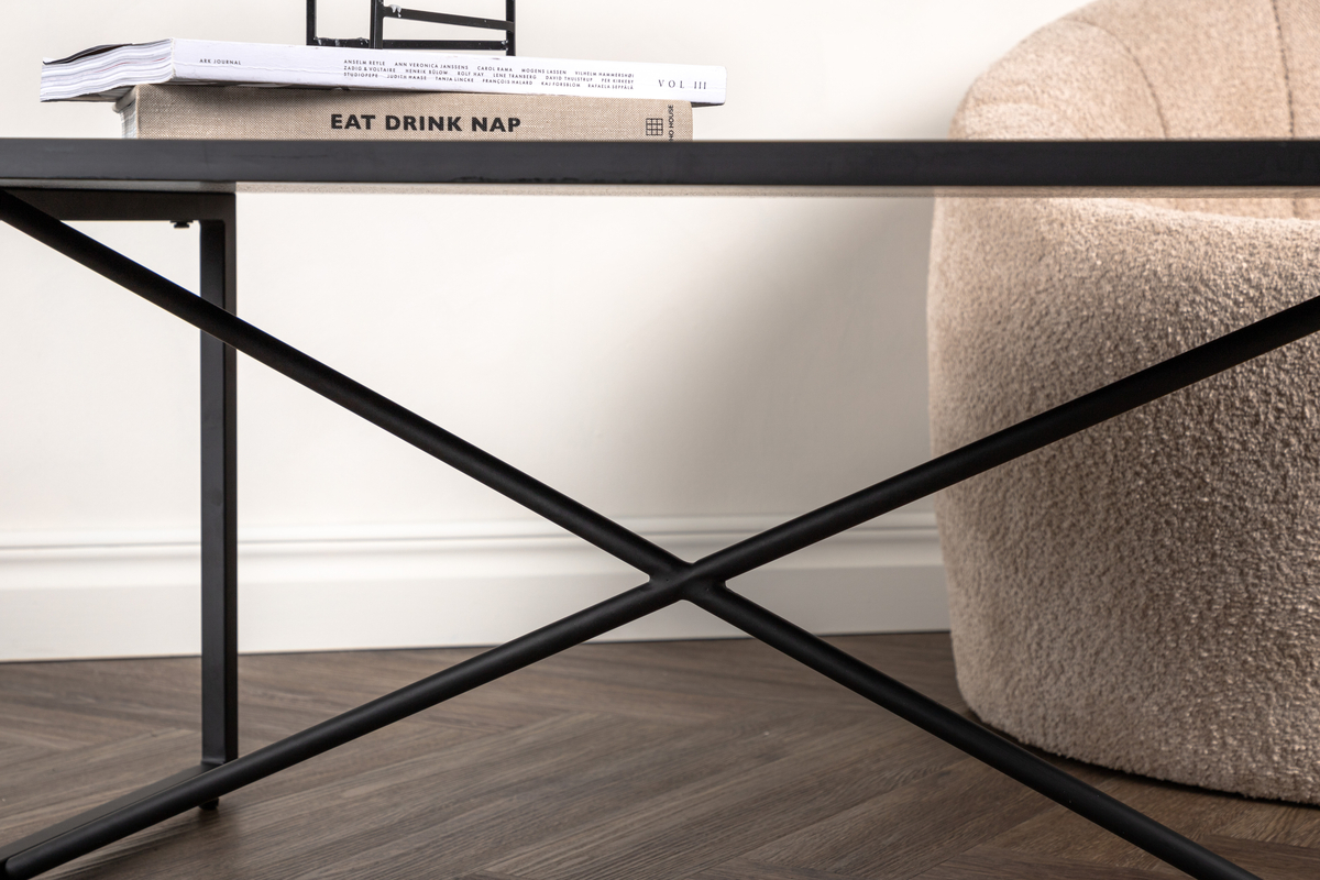 Soffbord 'Ockelbo' 70x110cm - Svart