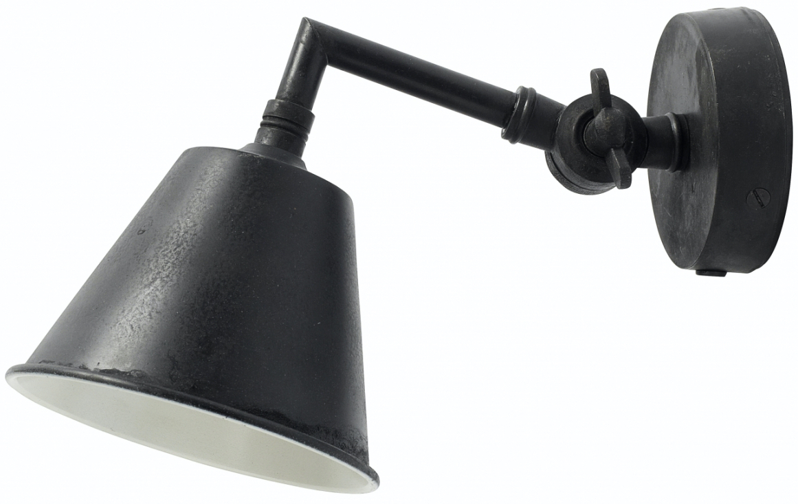 Vägglampa 'Volt' 2 - Svart