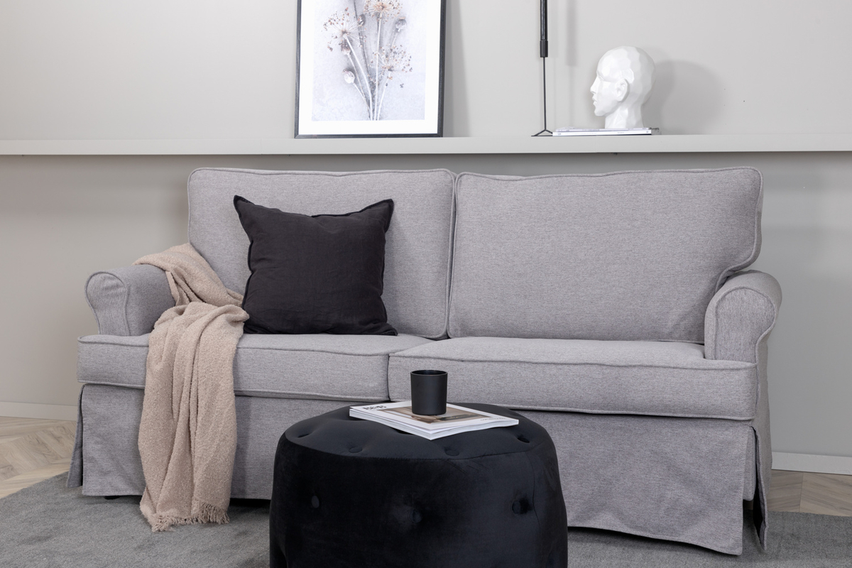 Soffa 'Anja' 2-sits - Grå