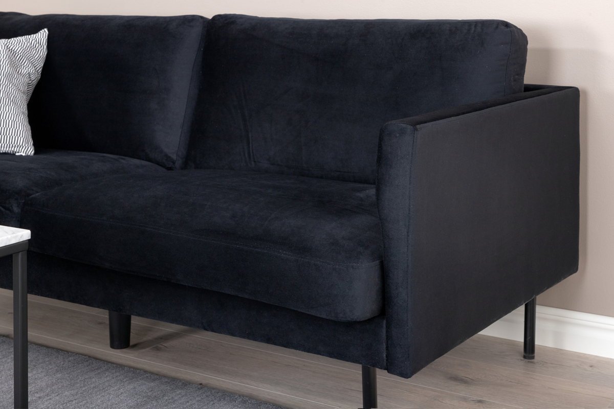 Soffa 'Åland' 2-sits - Svart