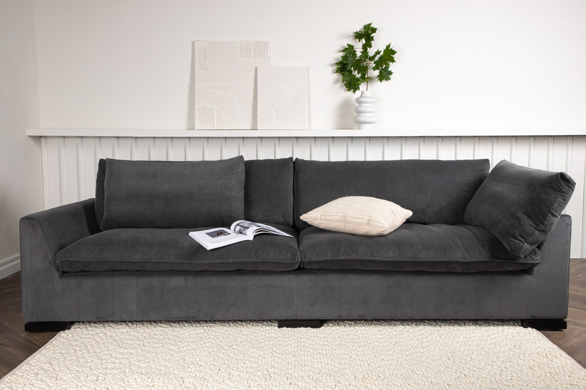 Soffa 'Dalsland' 3-sits - Grå
