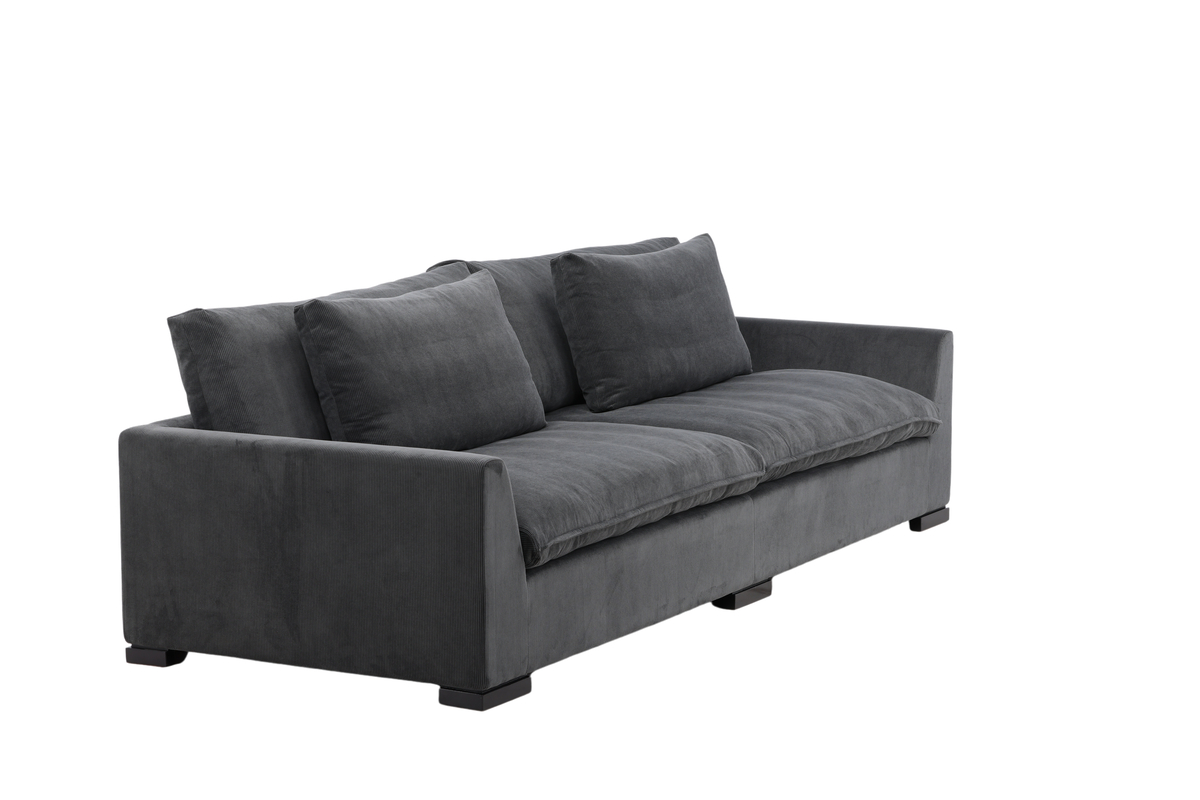Soffa 'Dalsland' 3-sits - Grå
