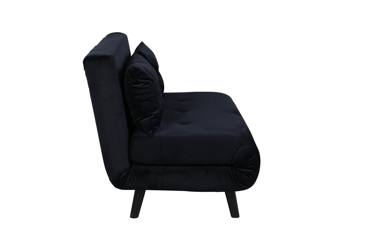 Bäddsoffa 'Värnamo' - Svart