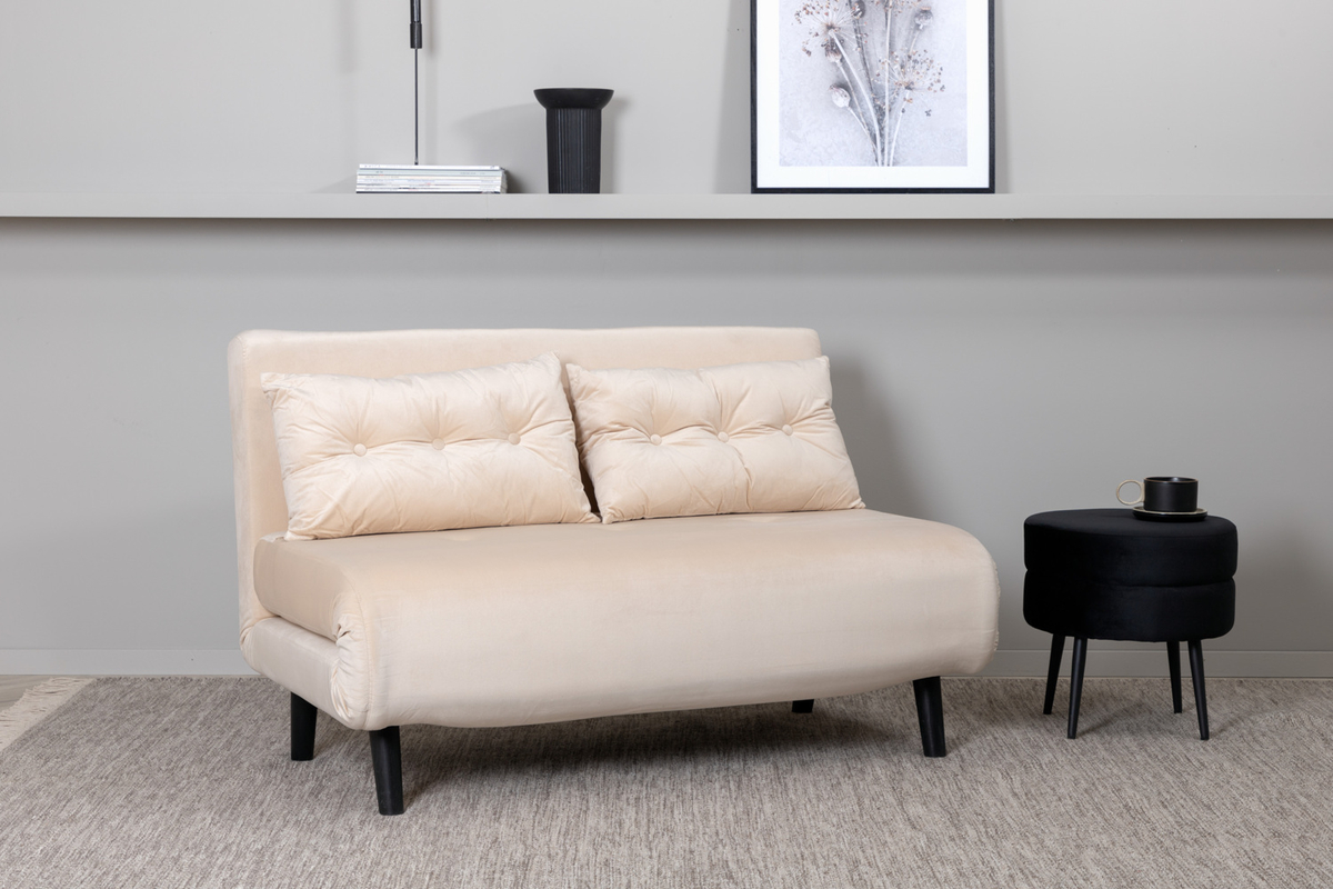 Bäddsoffa 'Värnamo' - Beige