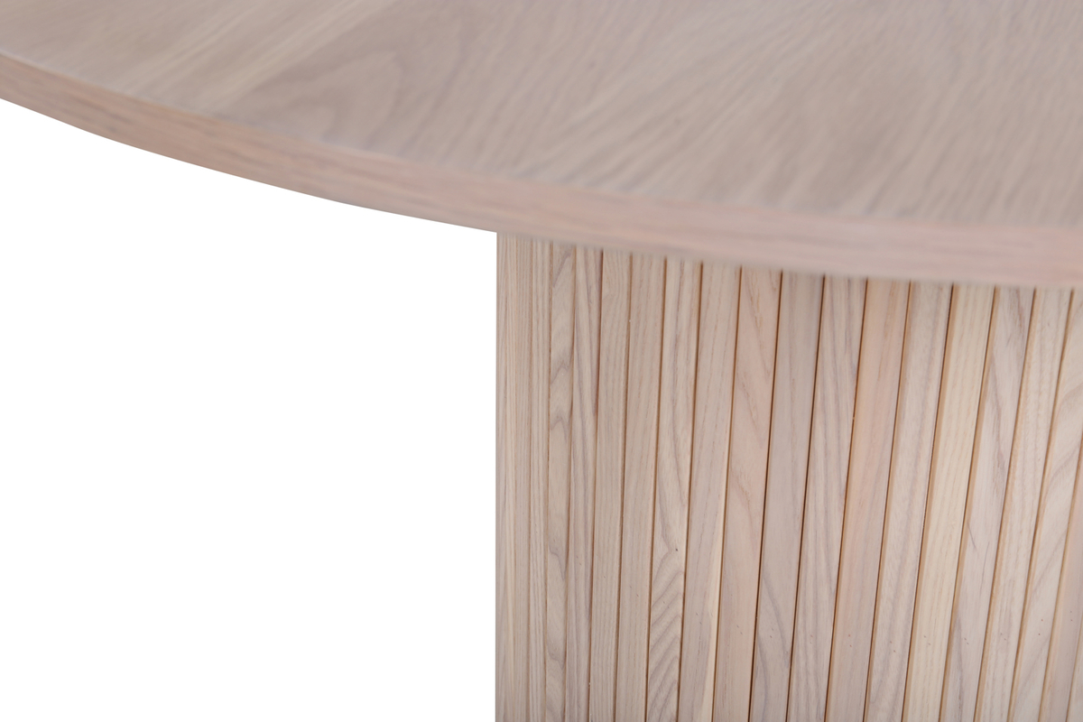Matbord 'Barkaby' Runt 110cm - Vit 