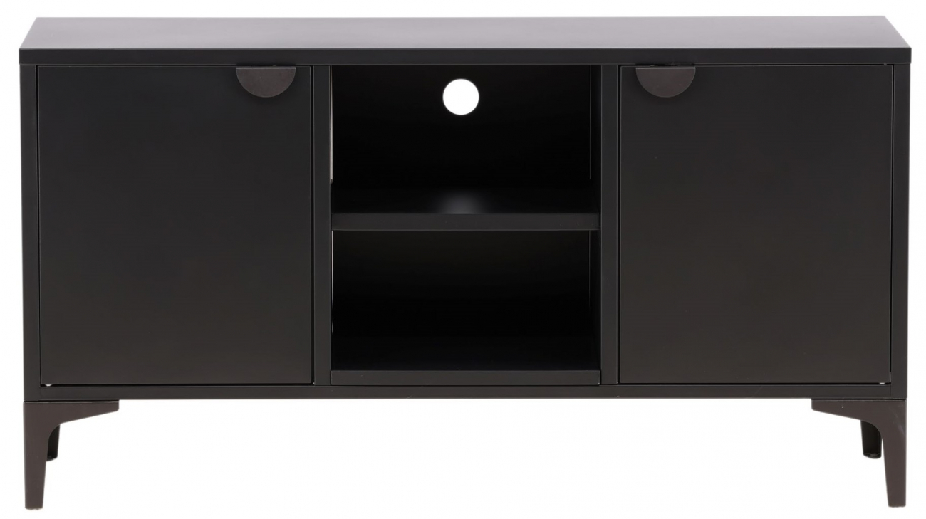 tv-bänk 'kristianstad' - svart