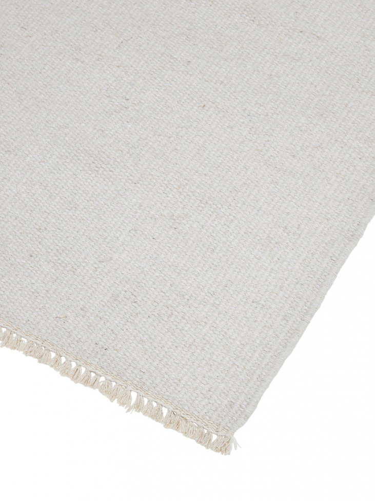 Ullmatta 'John' 200x300 - Offwhite
