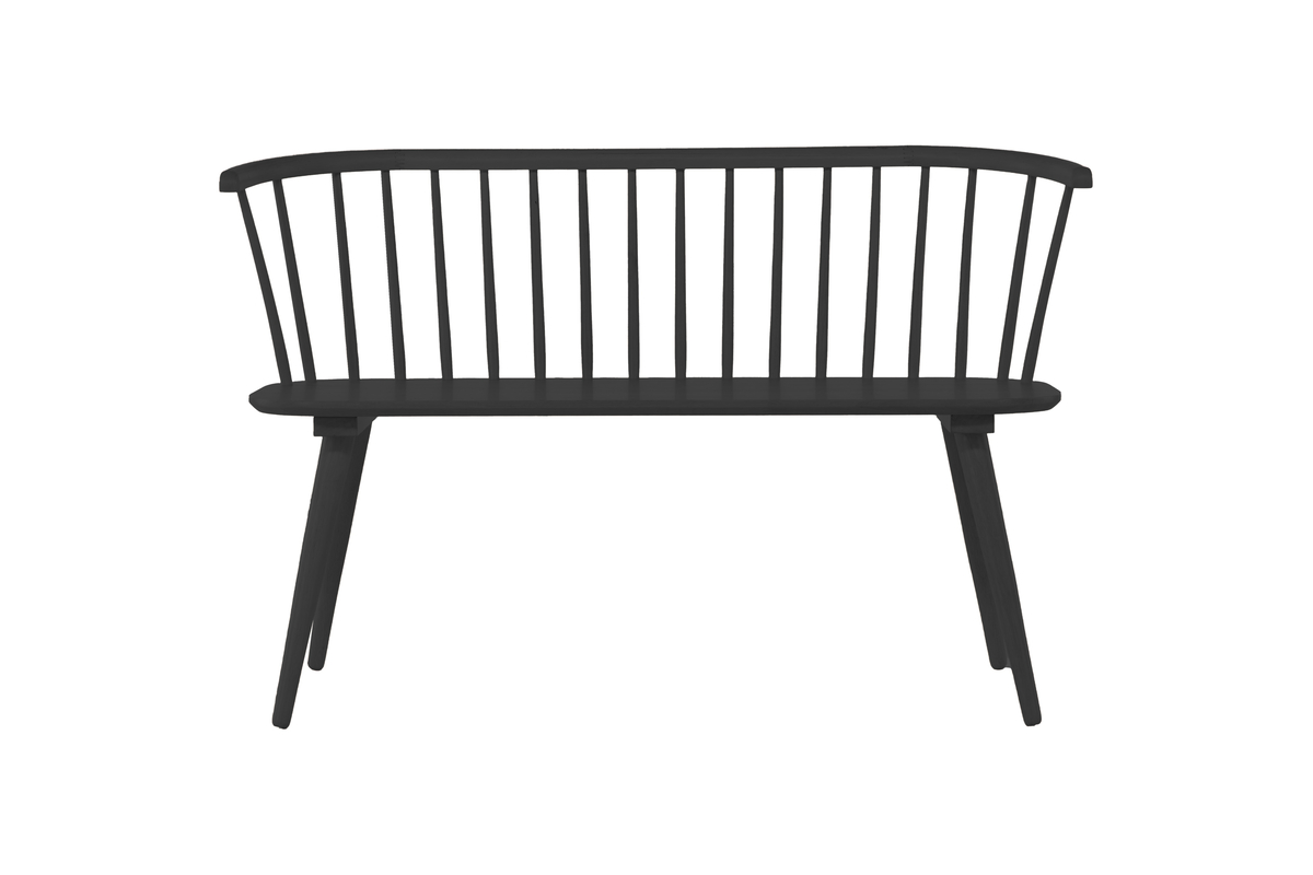 Bänk 'Ryd' - Svart