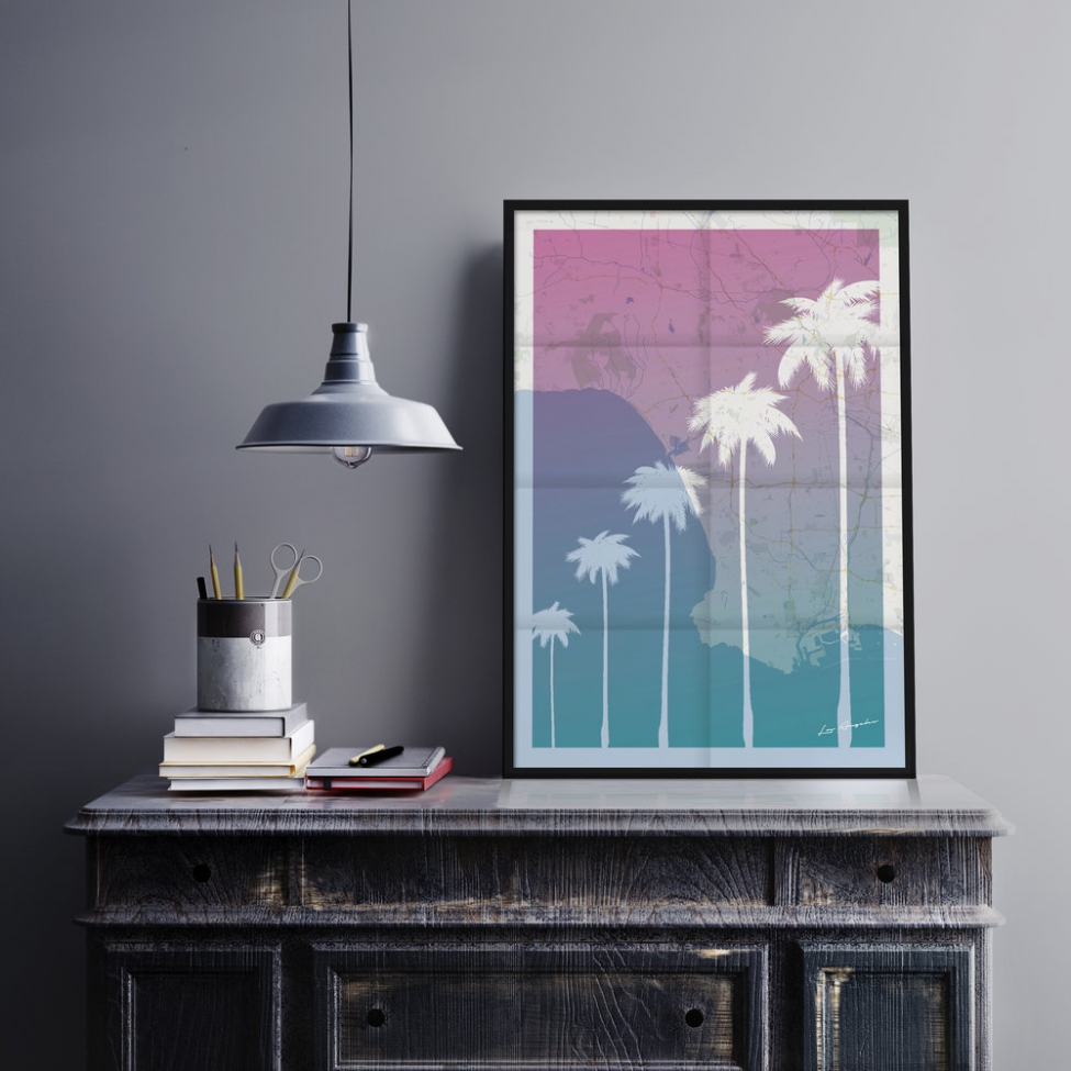 Poster 'The Palm Trees'