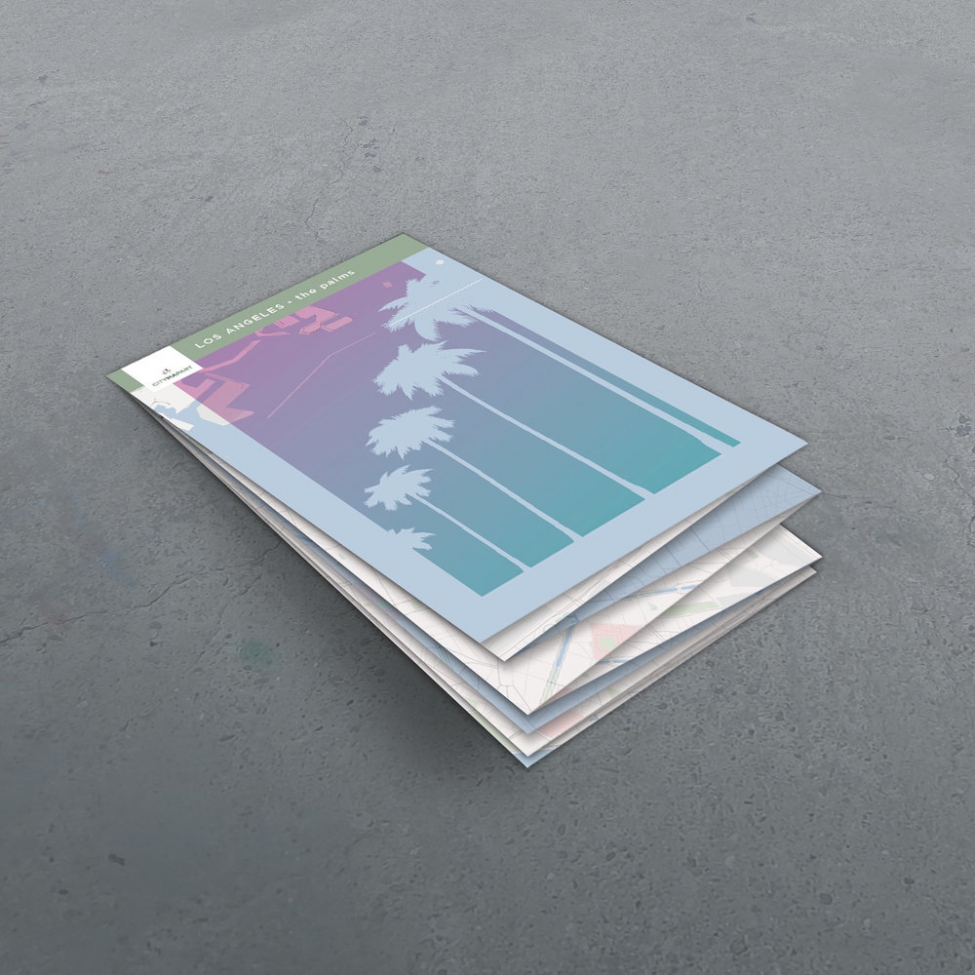 Poster 'The Palm Trees'
