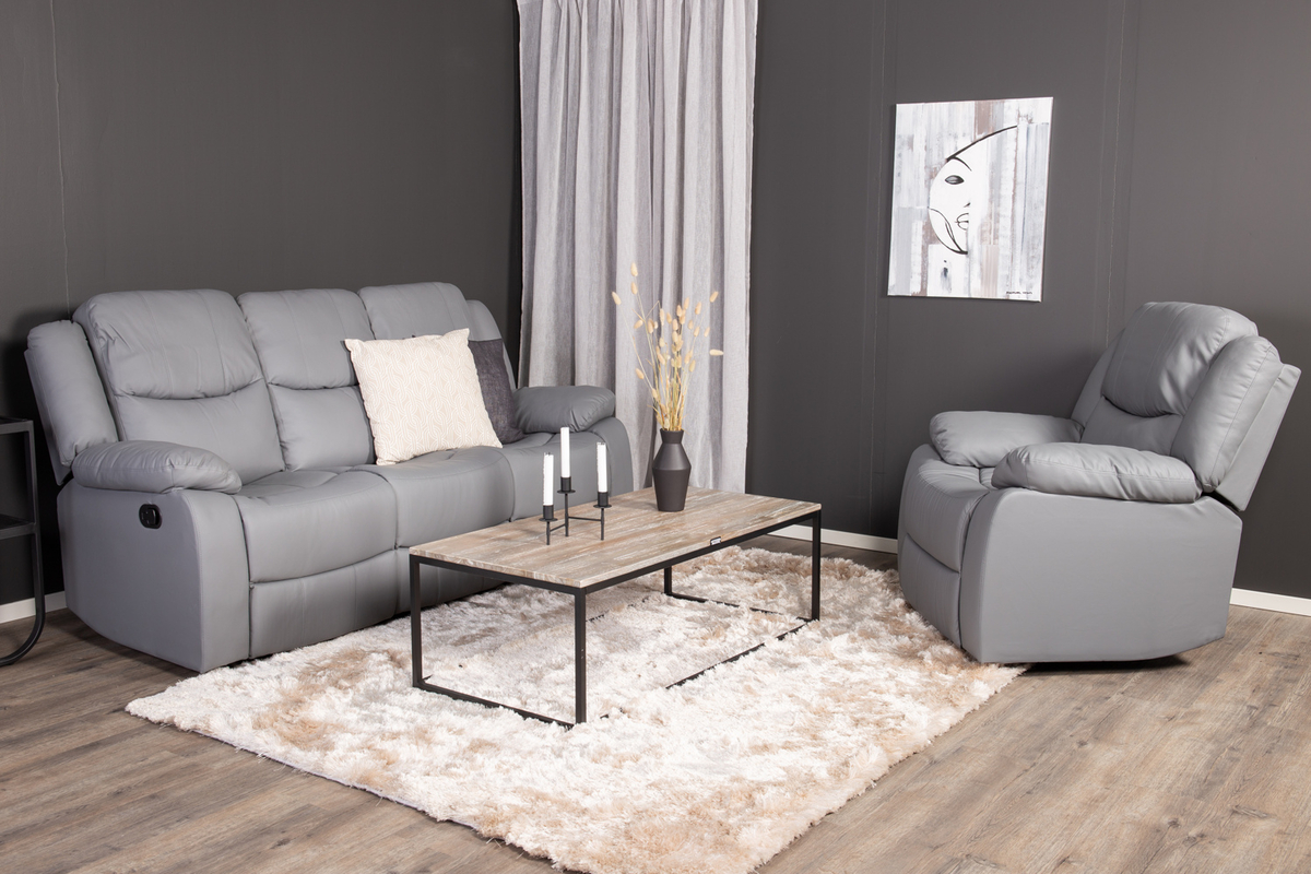 Soffbord 'Julia' 60x120cm - Svart/Brun