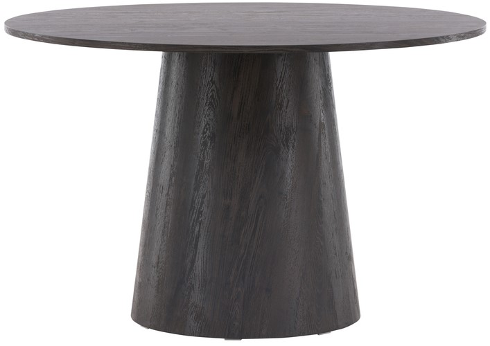 matbord 'lisa' runt 120cm - svart