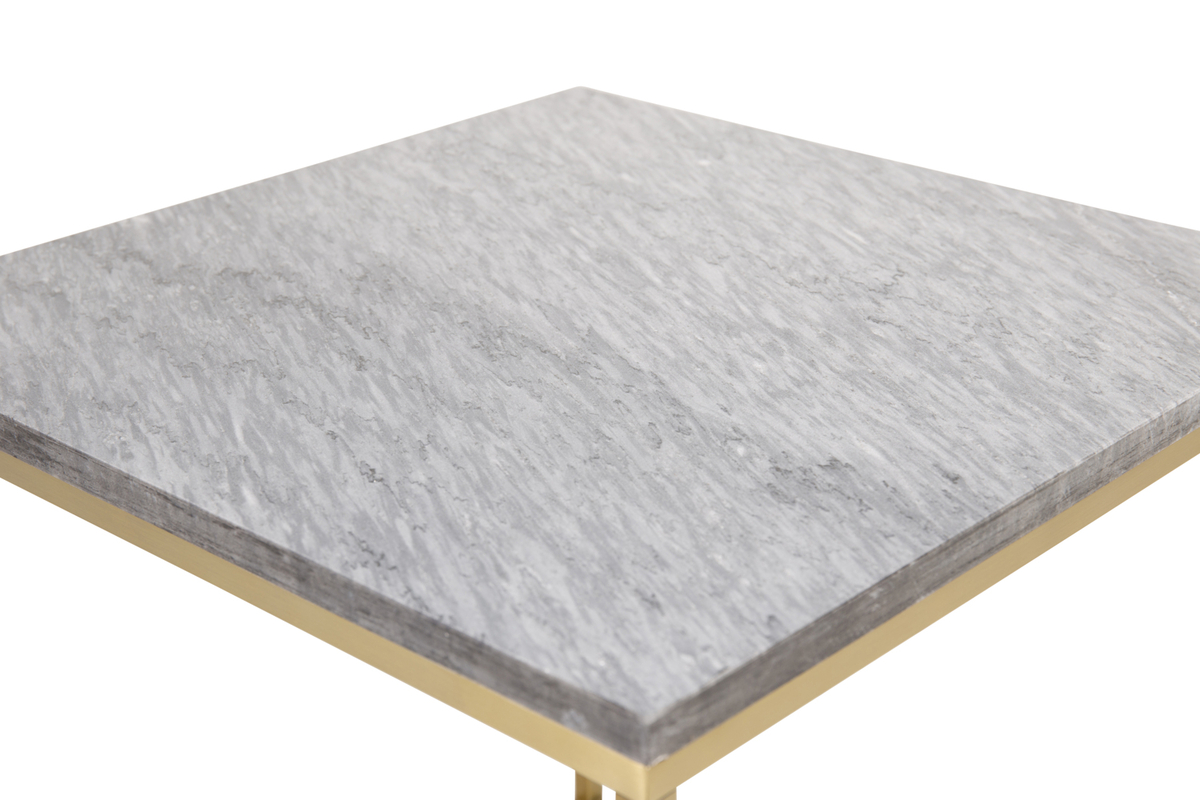 Sidobord 'Ebba' 50x50 - Guld