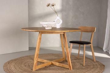 Matbord 'Fors' Runt 120cm - Natur